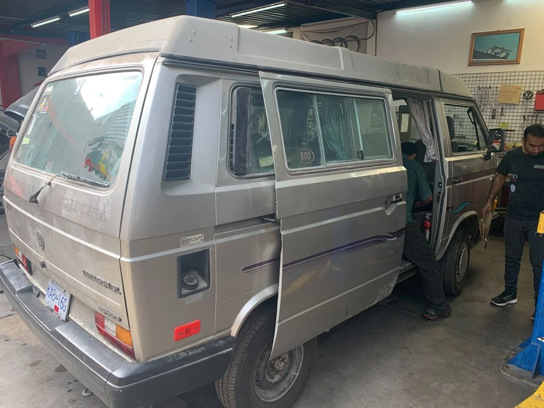I took this tired, abandoned Syncro...