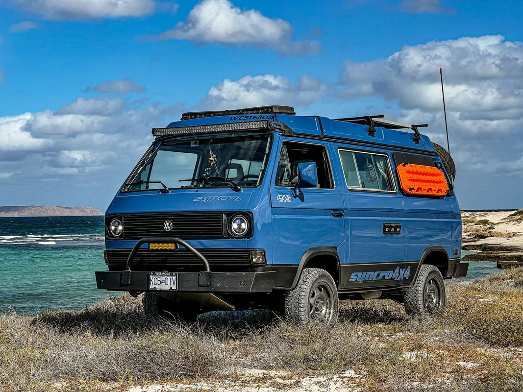 And created this incredible 1991 Westfalia Syncro thats now been to 10 countries on 3 continents (and climbing)
