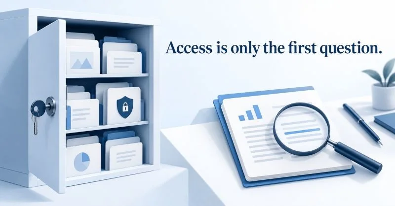 Access is only the first question.