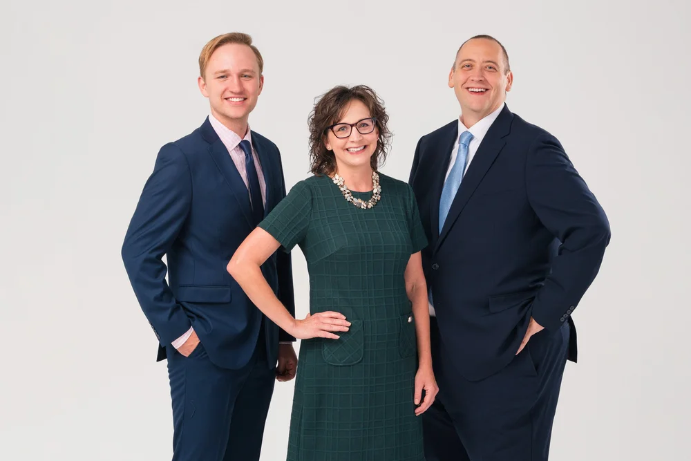 Austin Foss, Karla Rose Hanson, and Jamie Selzler together