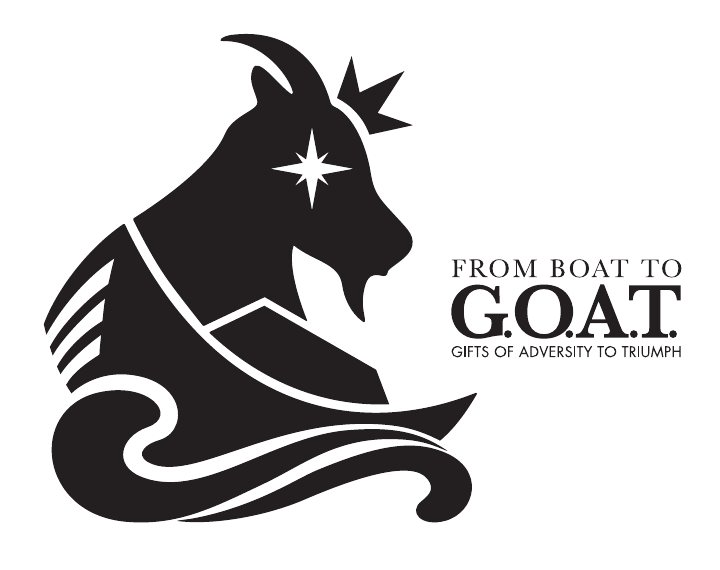 From Boat to G.O.A.T. emblem