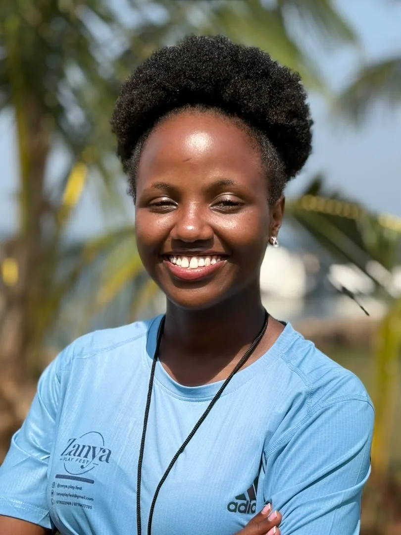 Sarah Kenyana in sportswear