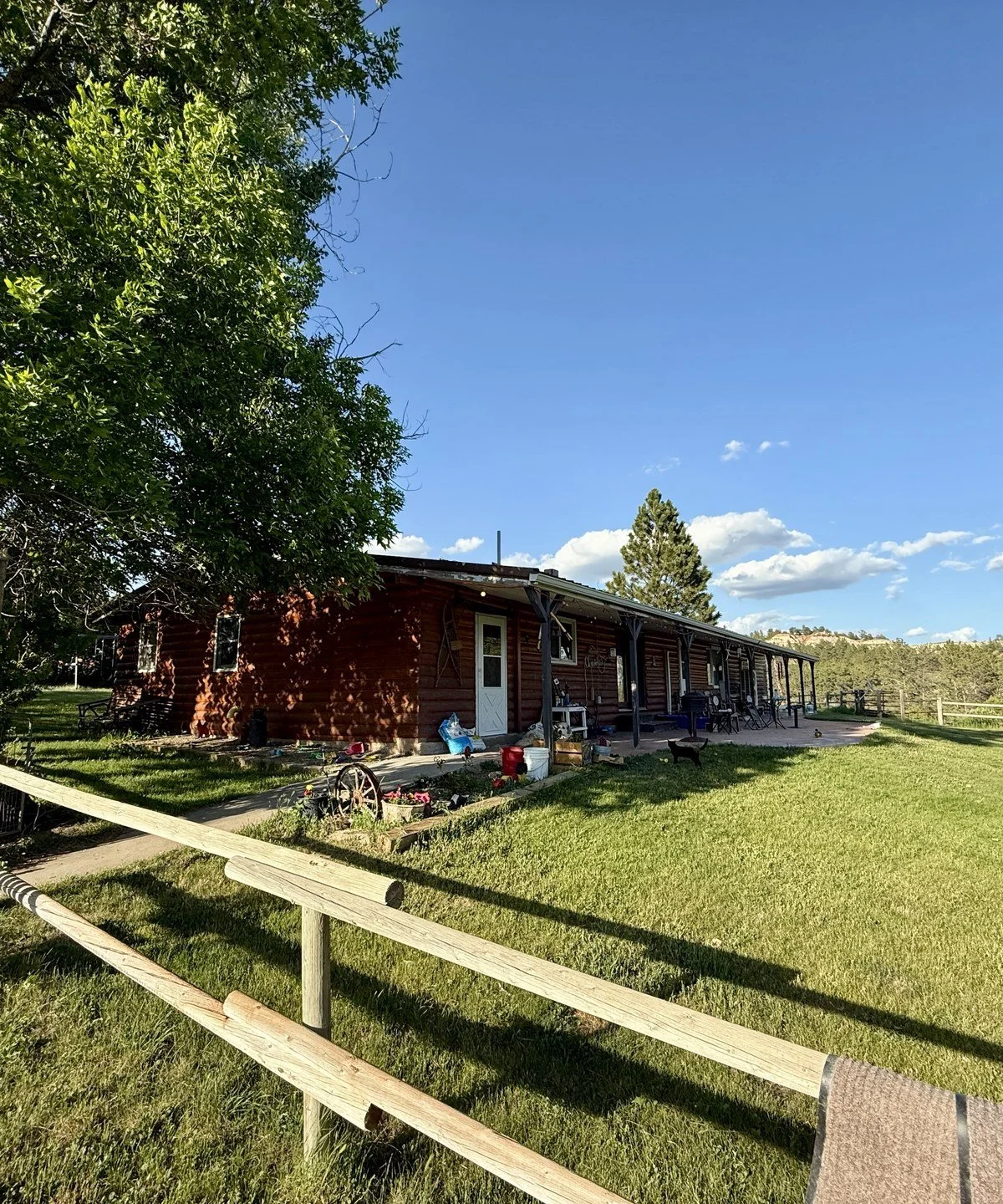 The Leffingwell ranch house