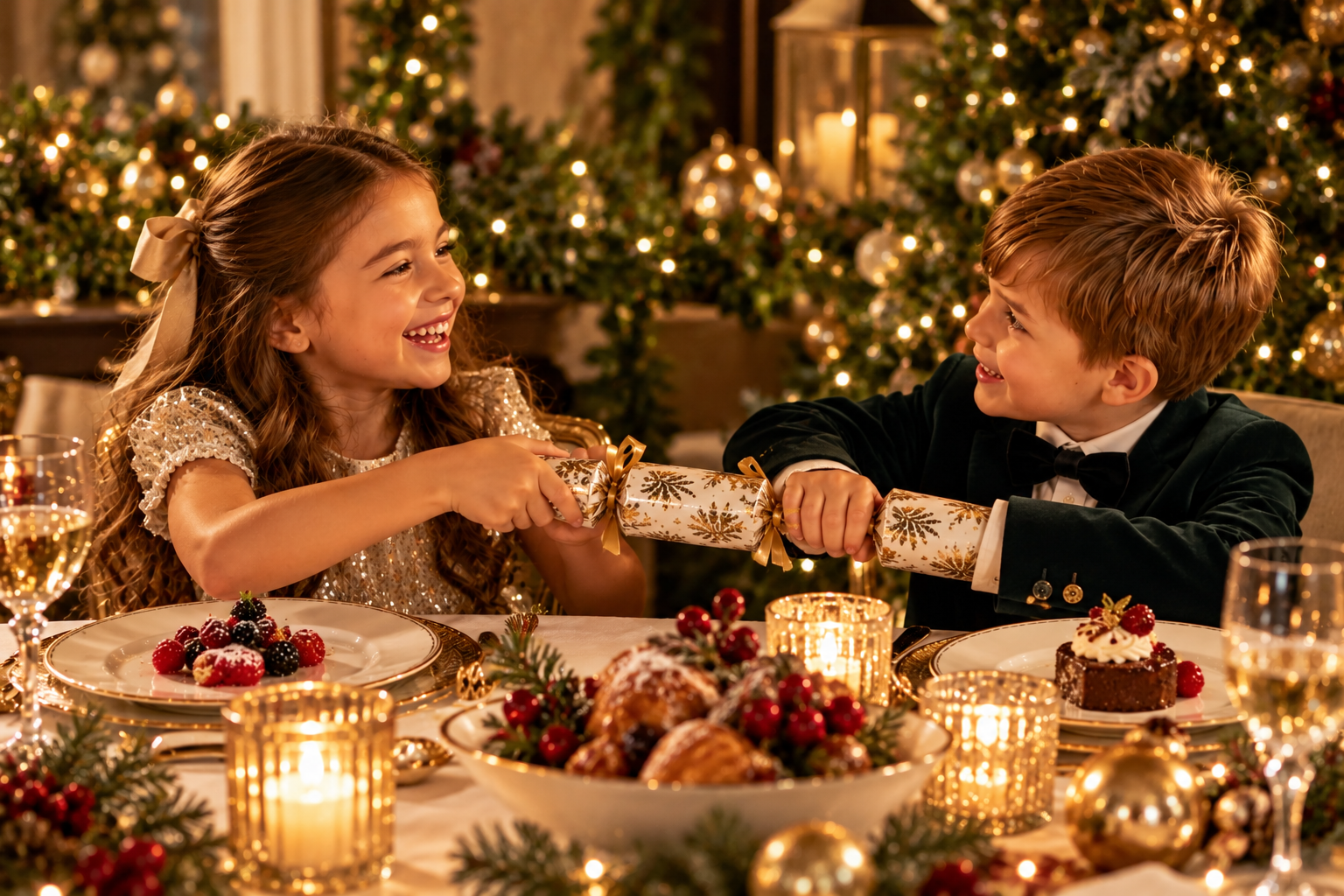 Christmas cracker celebration at La Sala