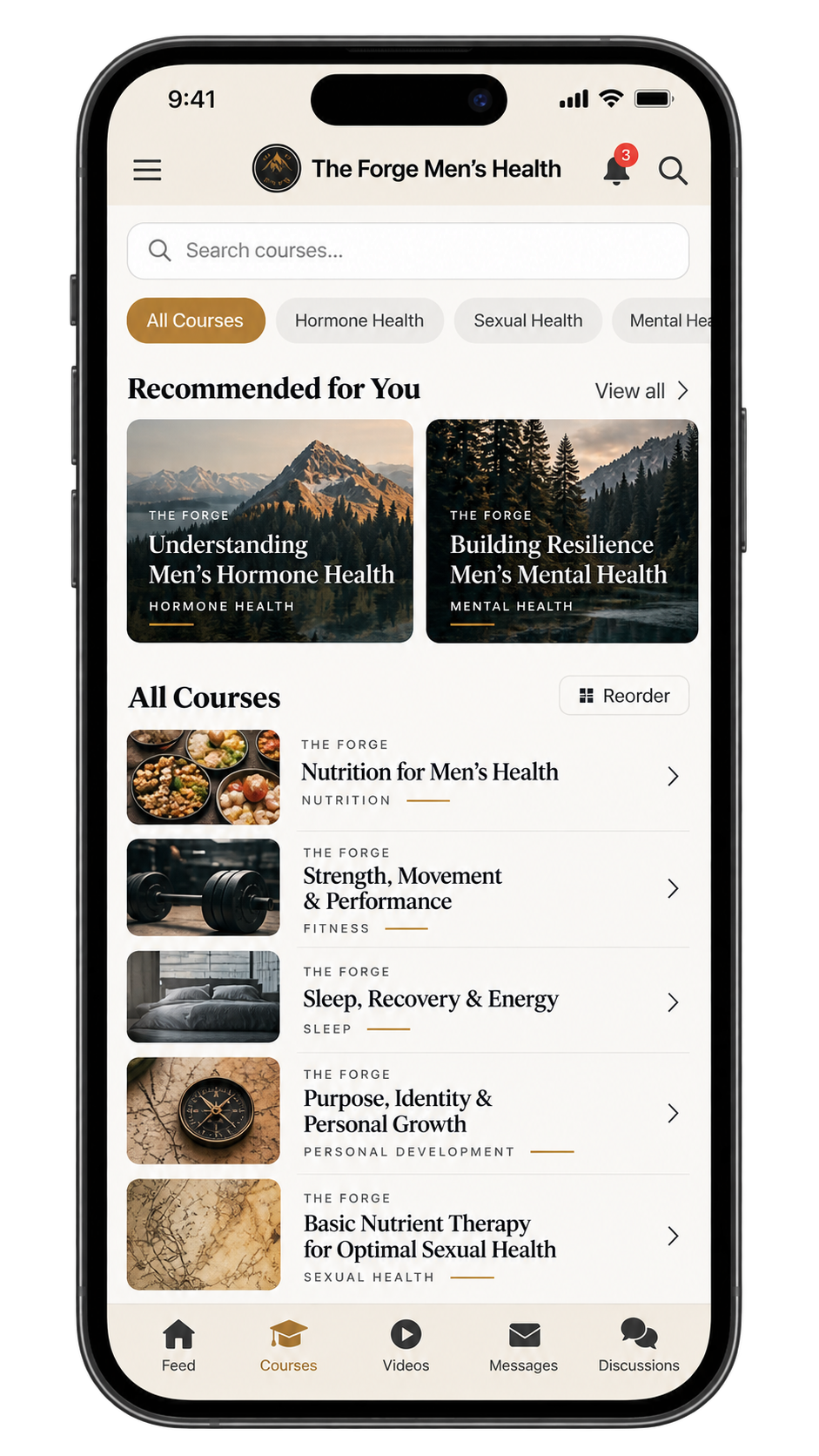 The Forge community app preview