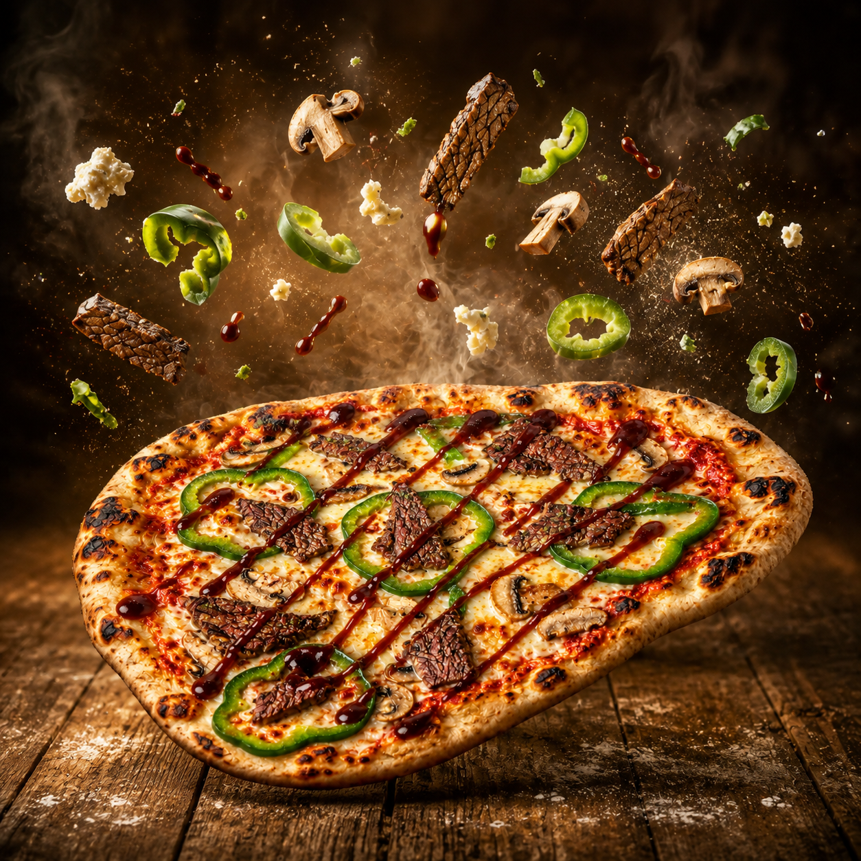 OH DOH Naan Pizza