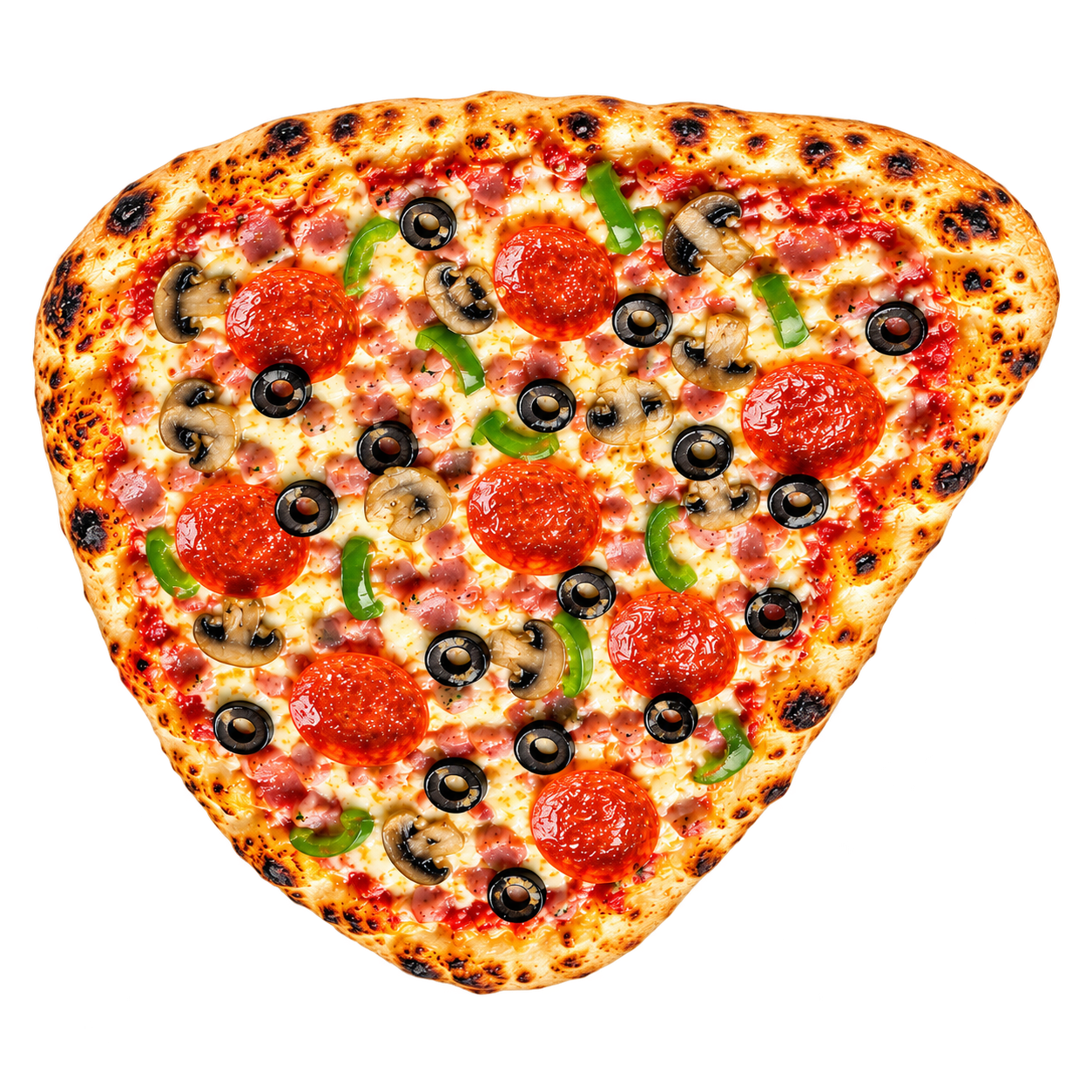 Super Supreme Naan Pizza