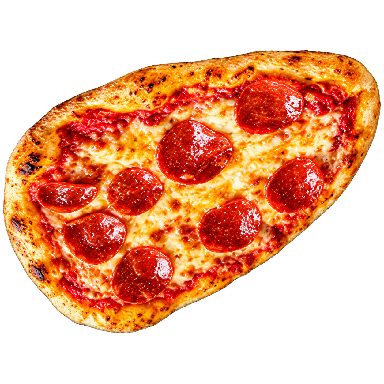 Pepperoni Naan Pizza