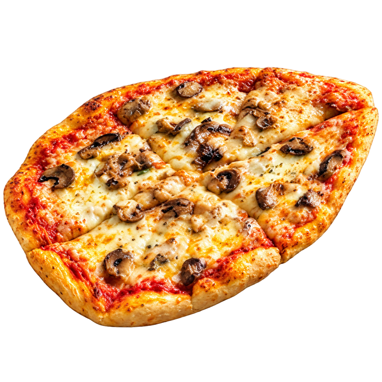 Chicken Tikka Naan Pizza