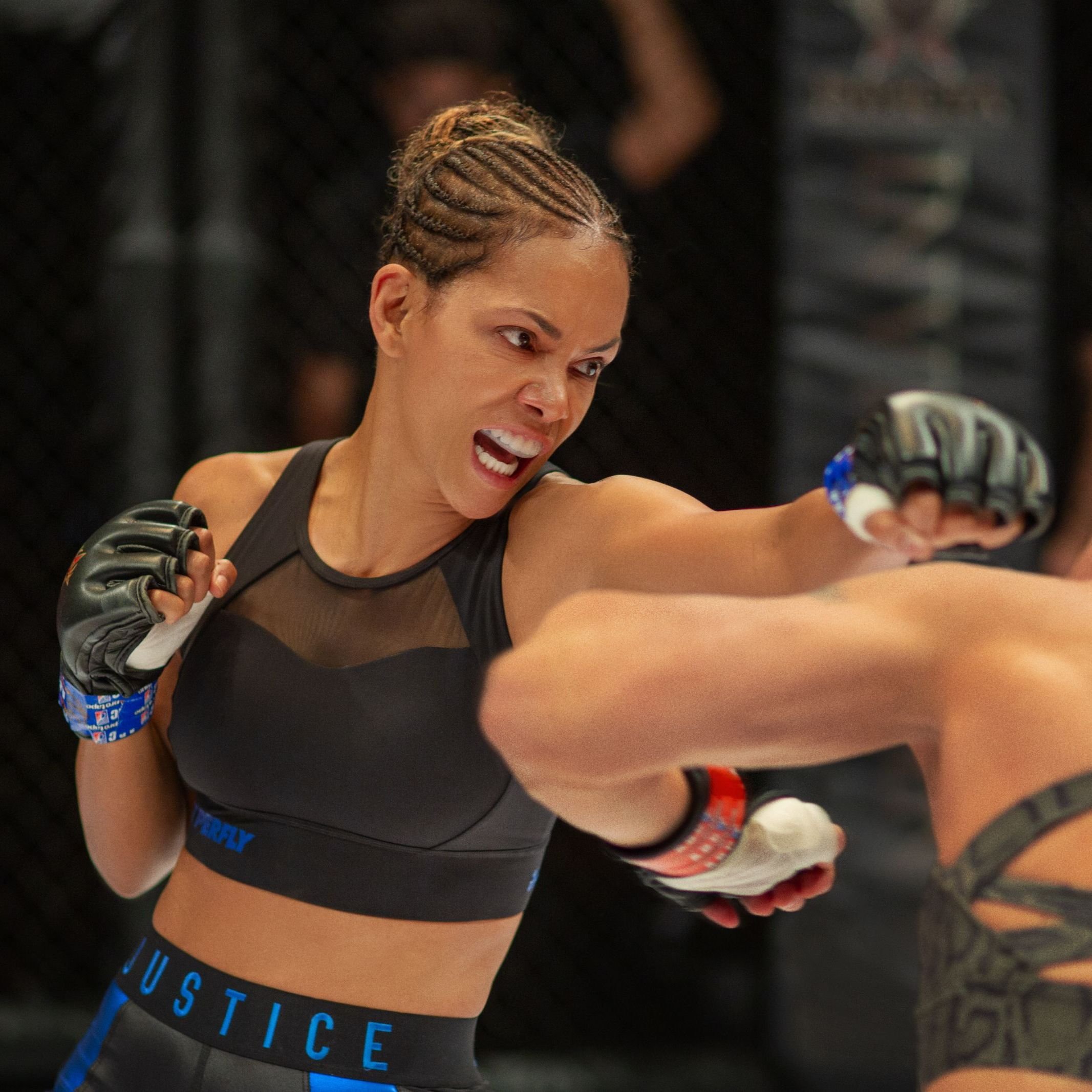 Halle Berry boxing in Bruised