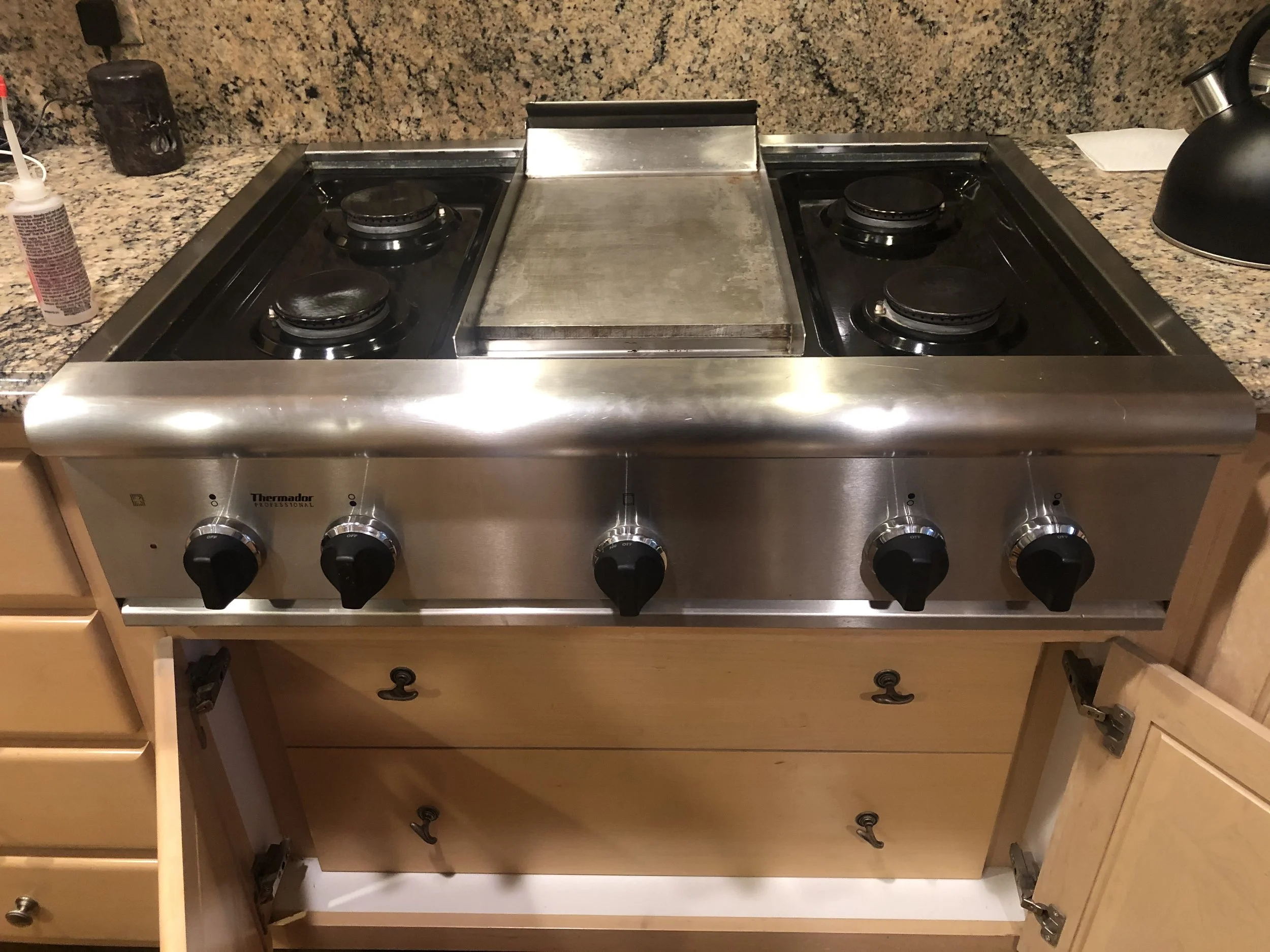 Thermador Gas Rangetop Repair Griddle