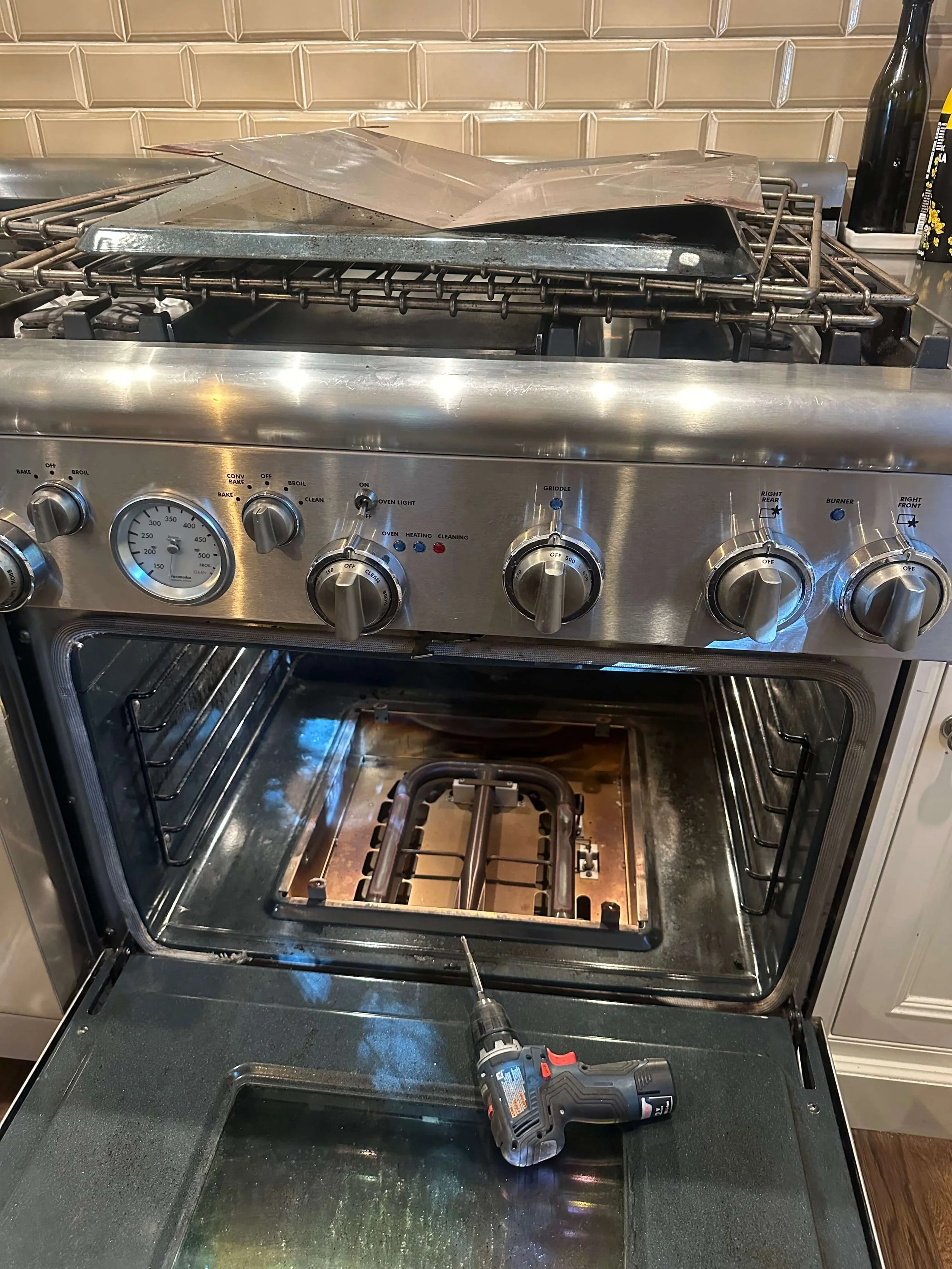 Thermador oven igniter repair