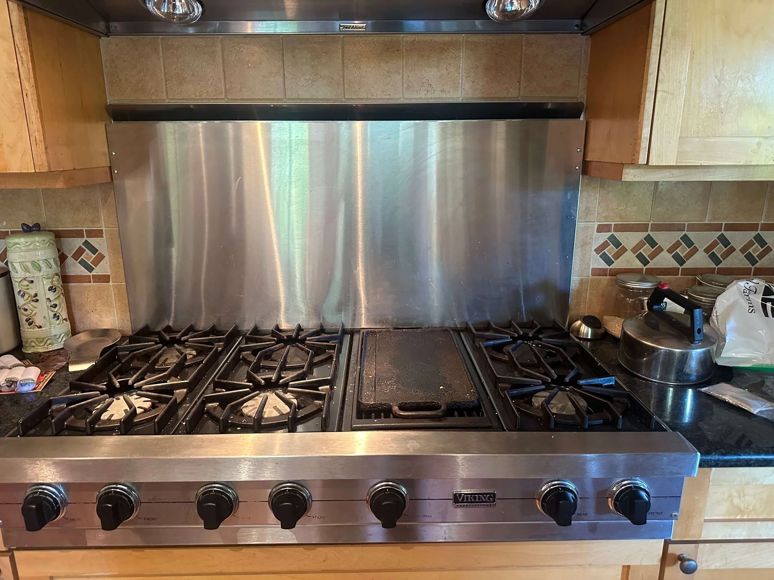 Viking pro rangetop griddle repair