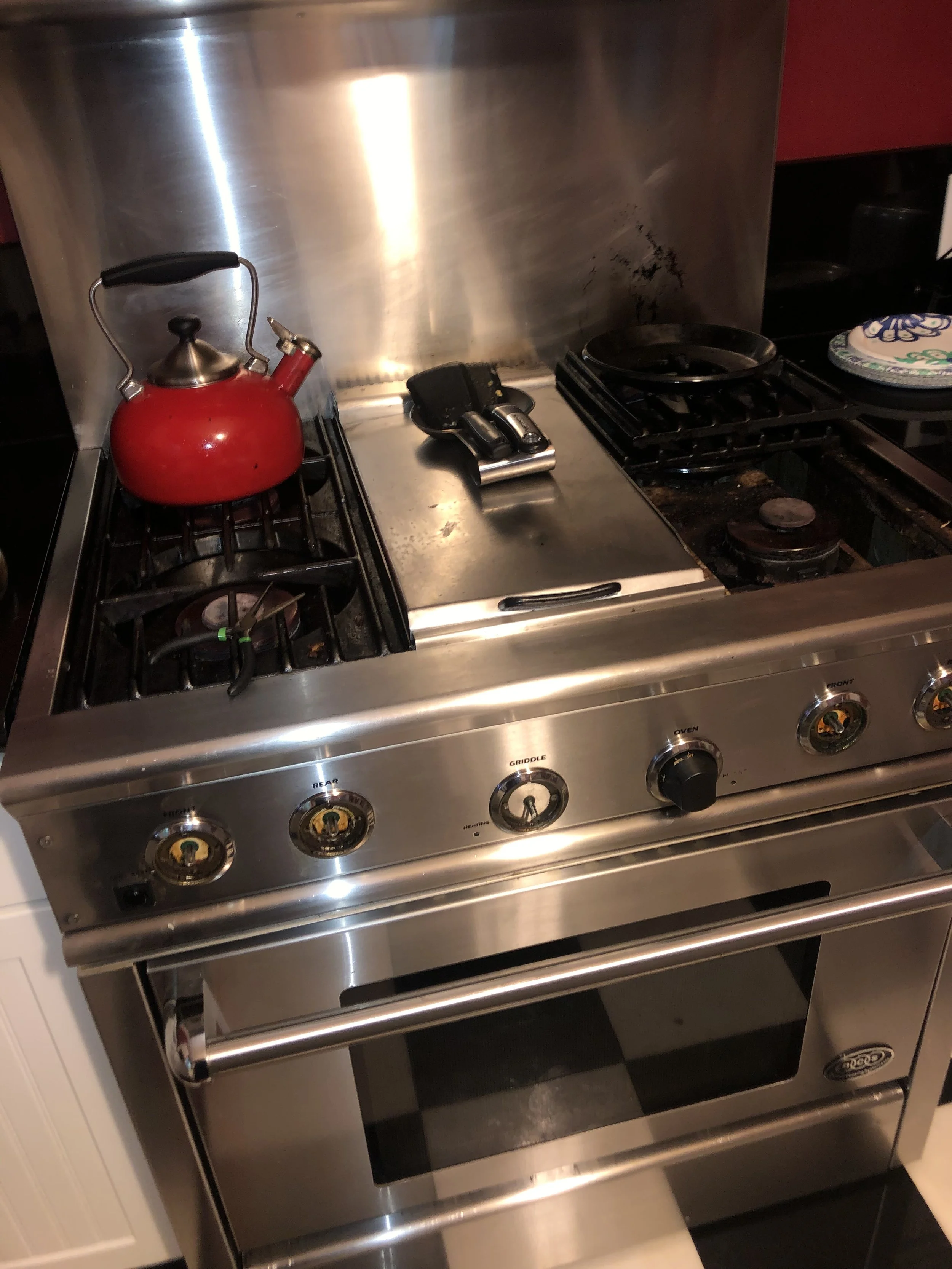 DCS gas range repair