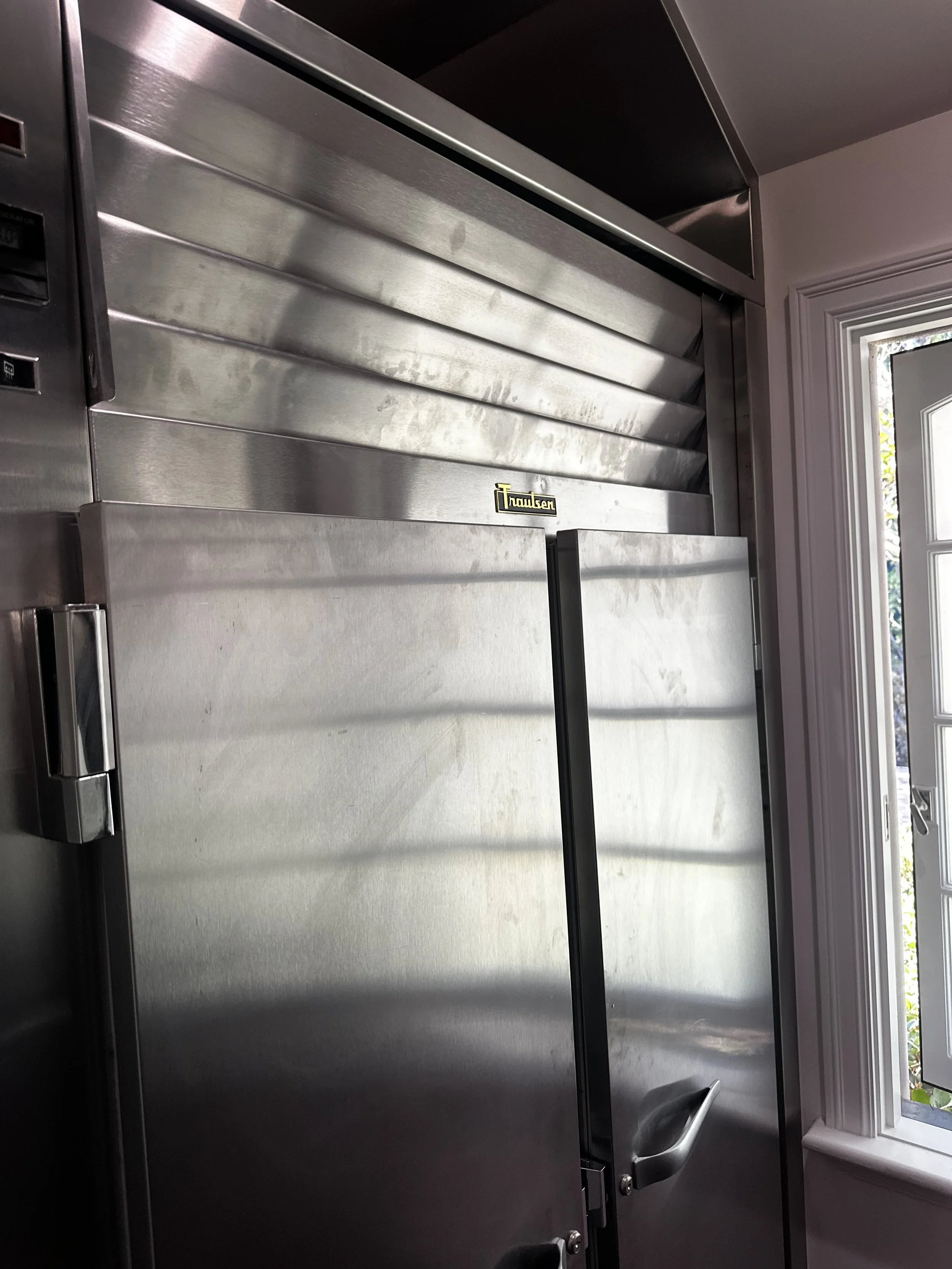 Traulsen commercial stainless steel refrigerator