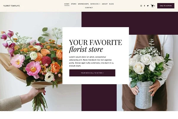 Florist Flower Shop for Faversham Web Design