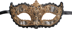 Ornate masquerade mask