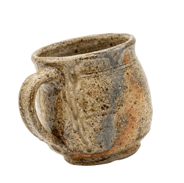 Handmade stoneware mug