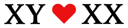 XY heart XX — The Straightest Flag Co.