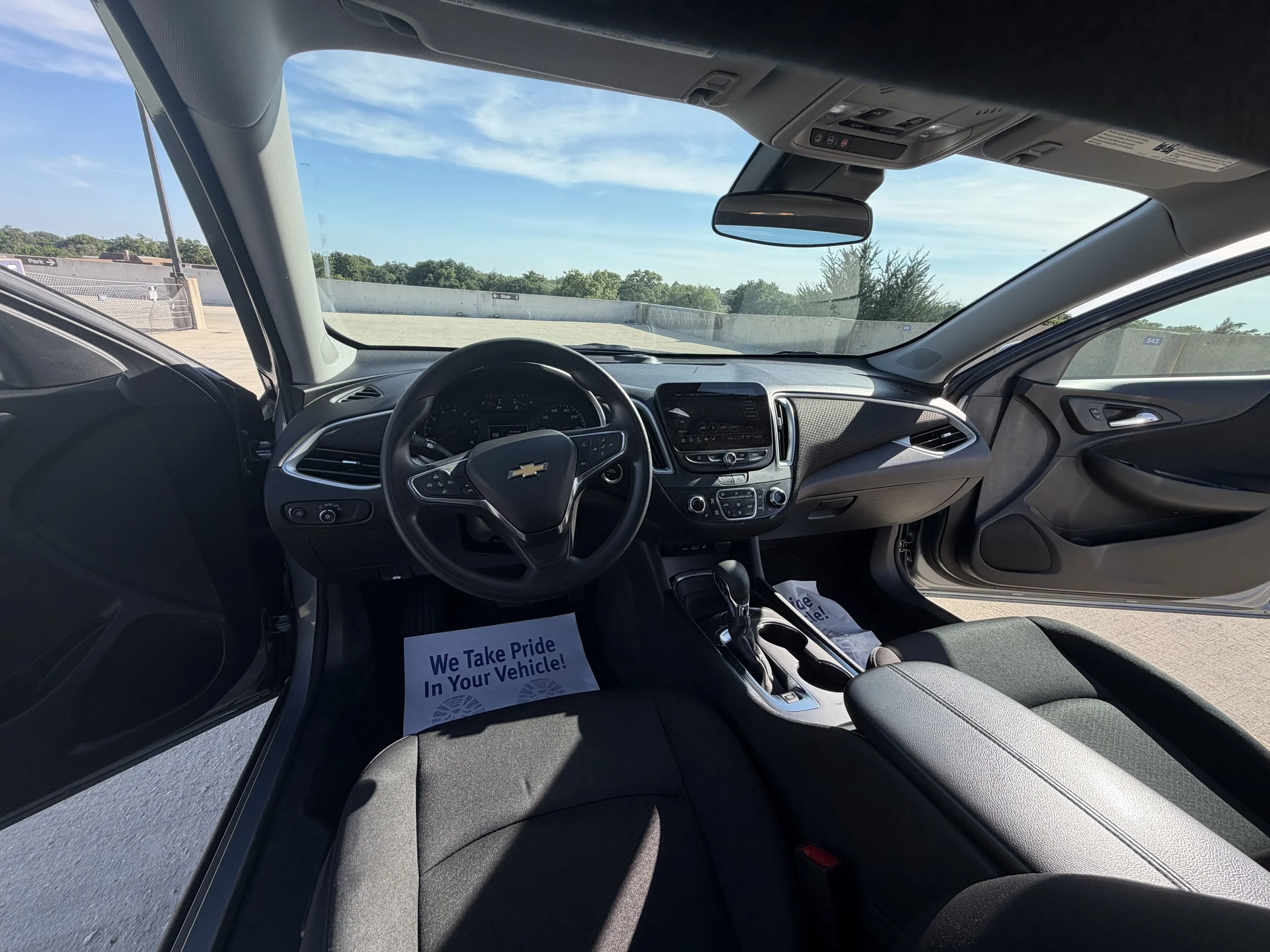 2024 Chevrolet Malibu interior detail