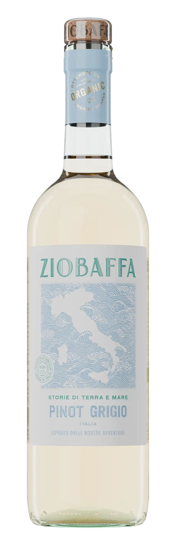ZIOBAFFA Pinot Grigio bottle