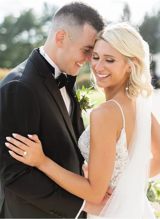 Bridal couple portrait