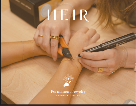 HEIR Permanent Jewelry — Events & Gifting cover