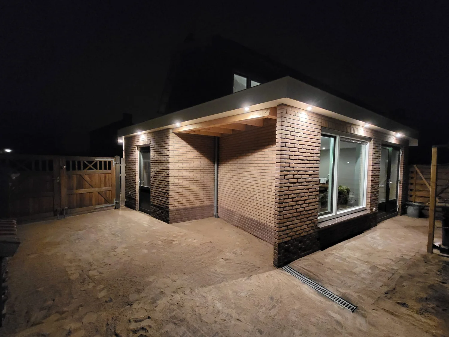 Overkapping in de avond