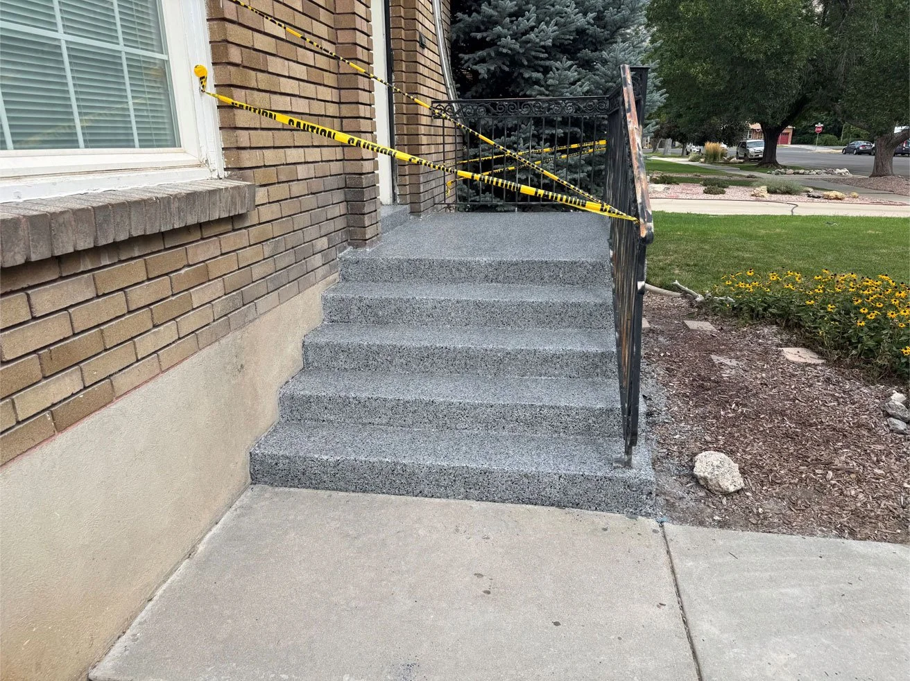 Garage stairs