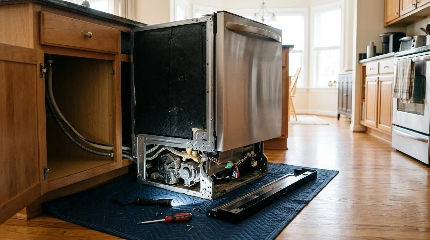 Dishwasher repair by Tucker Appliance Repair in Greater Birmingham
