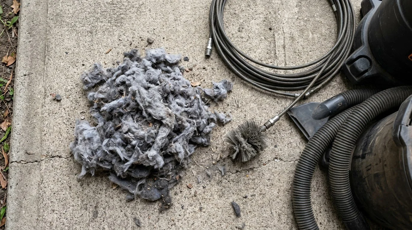 Dryer vent cleaning by Tucker Appliance Repair