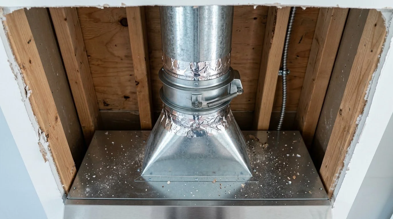 Range hood repair by Tucker Appliance Repair