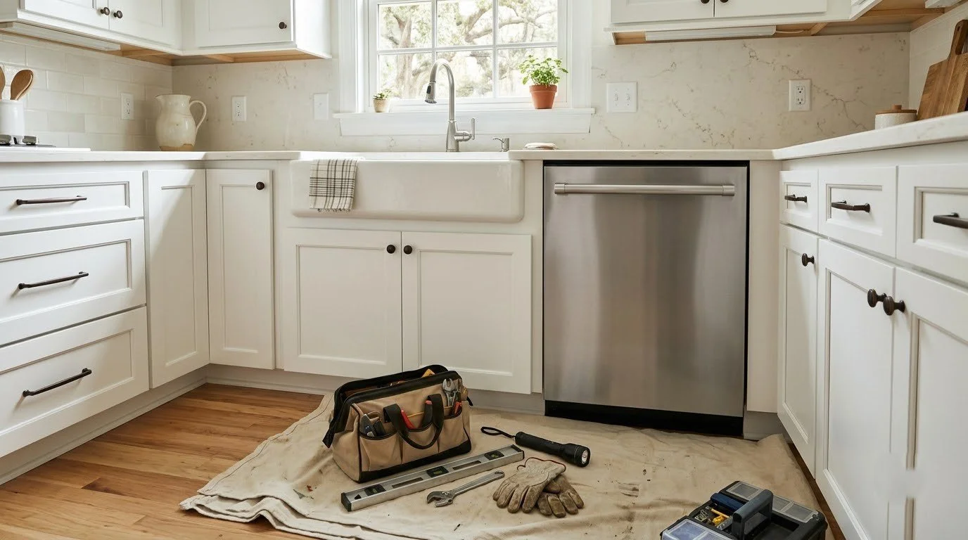 Dishwasher repair by Tucker Appliance Repair