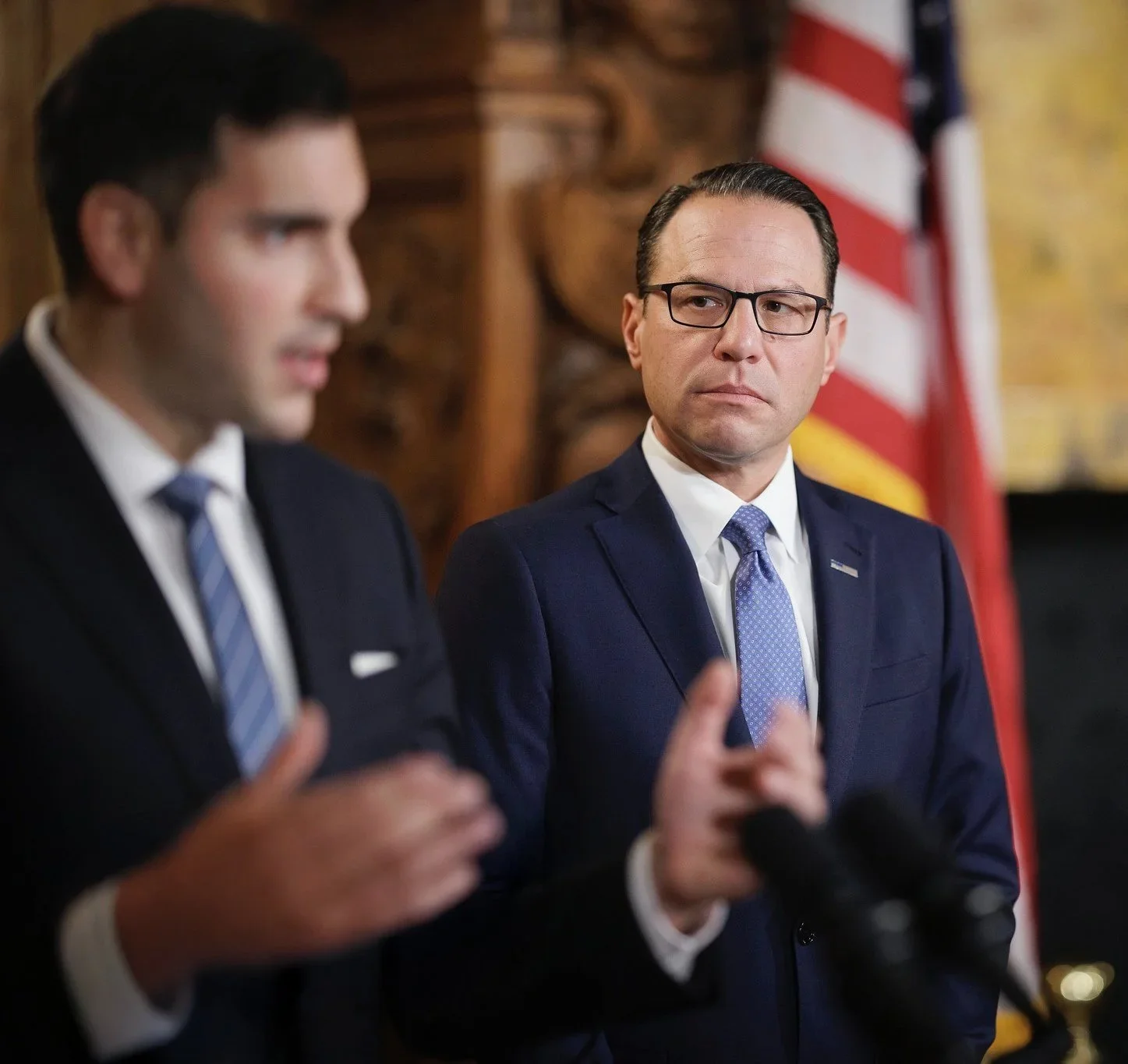 Danny Ceisler with Governor Josh Shapiro