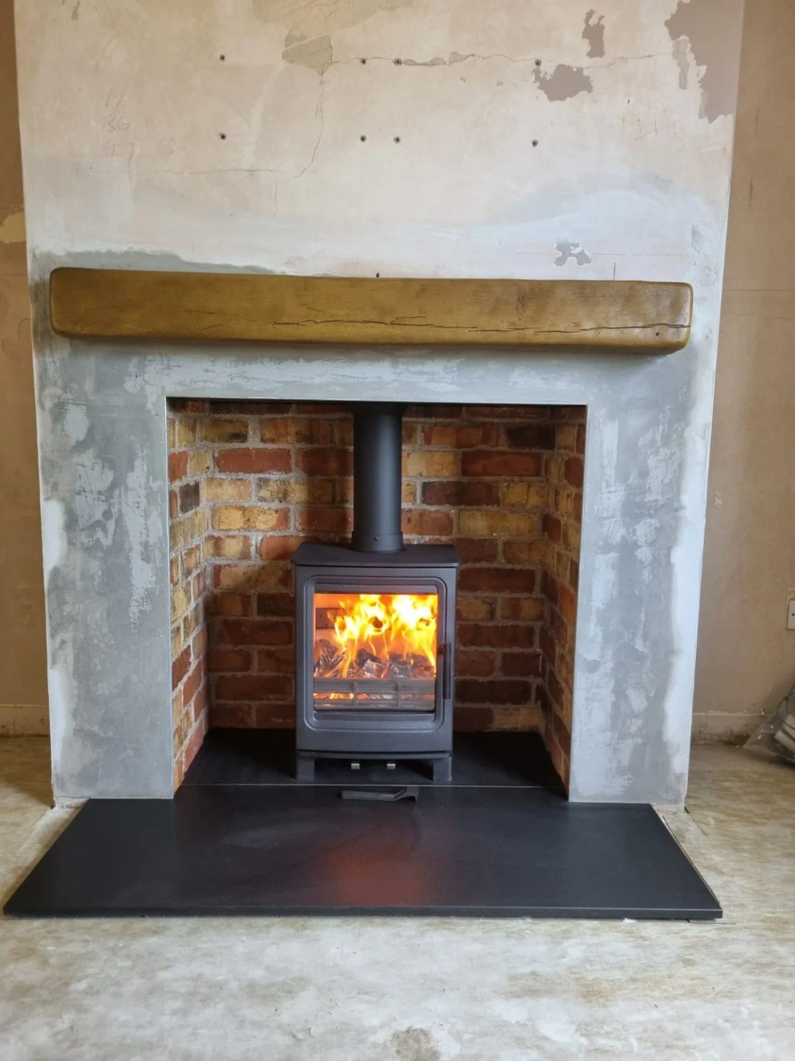 CleanFlue NI stove and fireplace installation 01