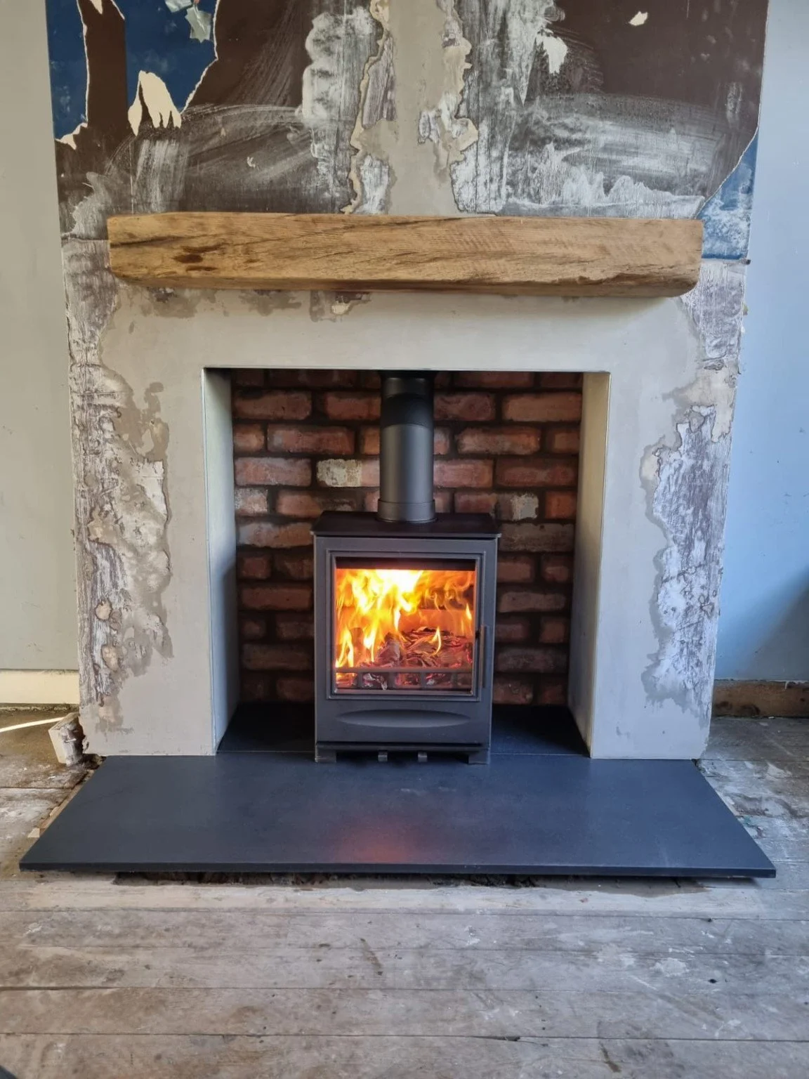 CleanFlue NI stove and fireplace installation 06