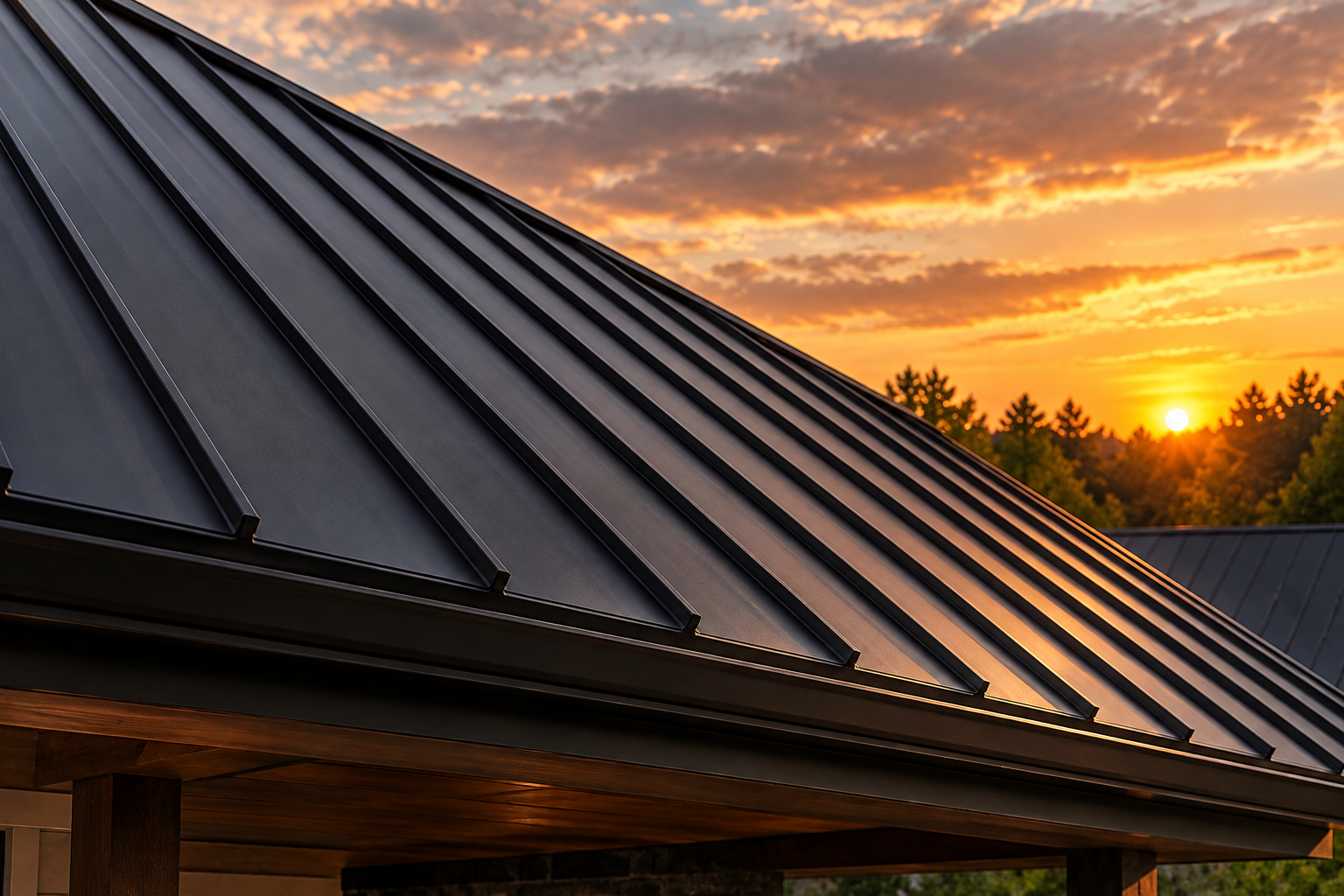 Metal roofing