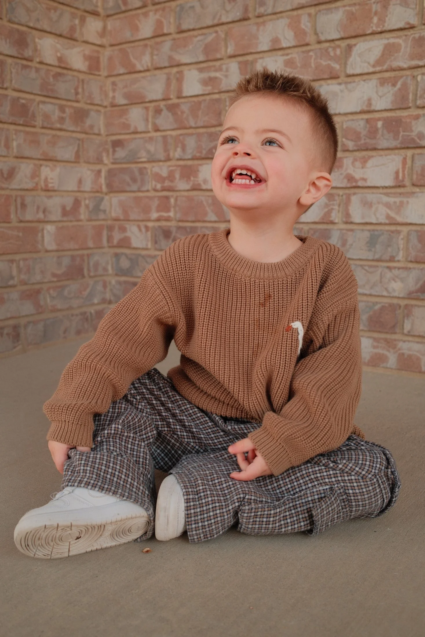 Archie smiling
