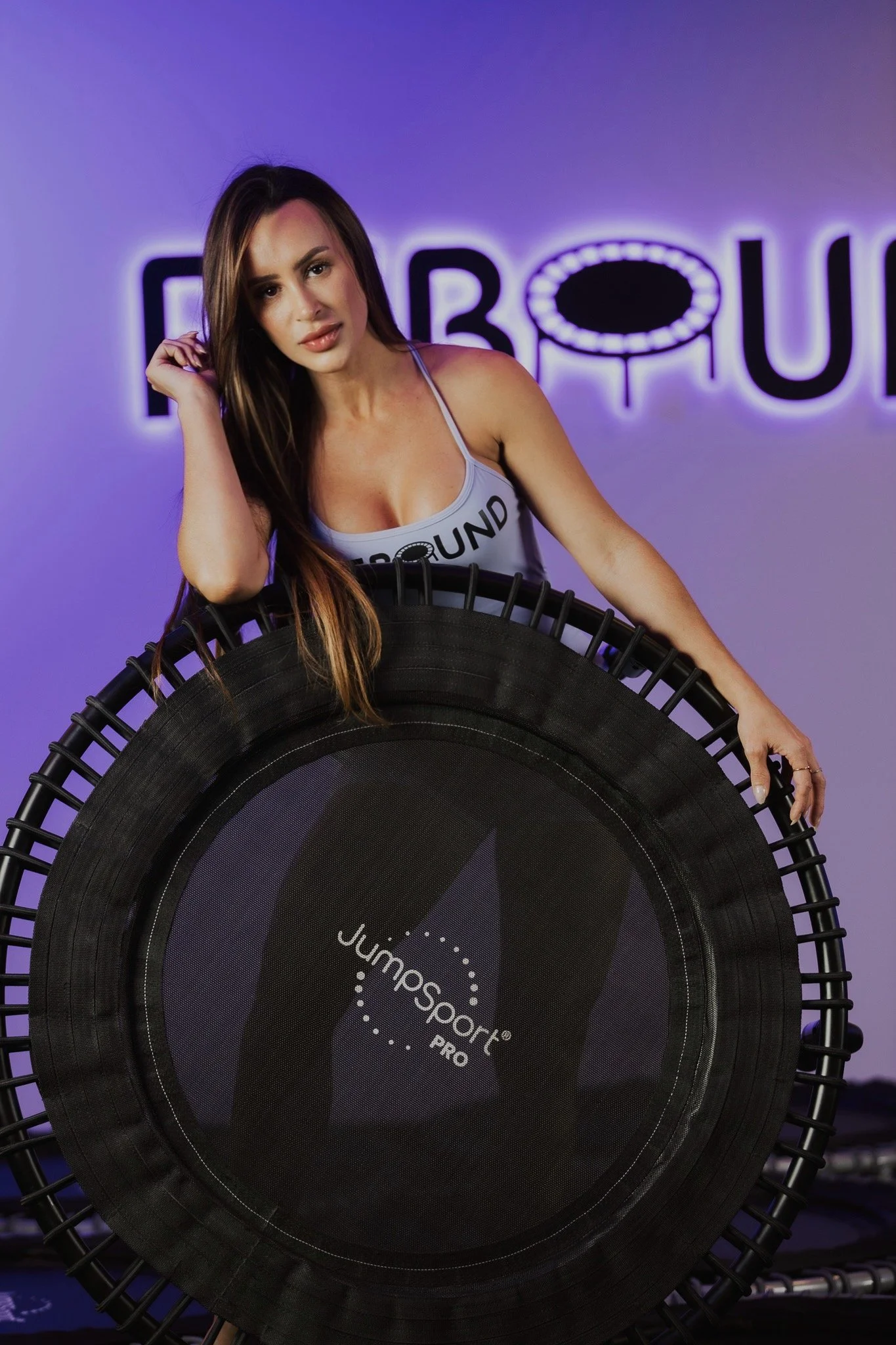 Brunella, instructor at Rebound Fitness Studio