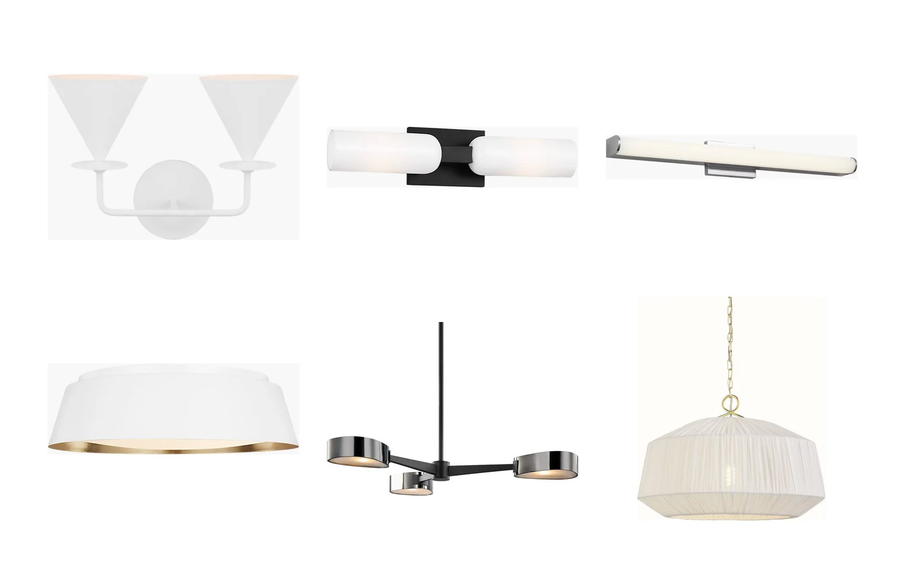Aire bath and bedroom lighting