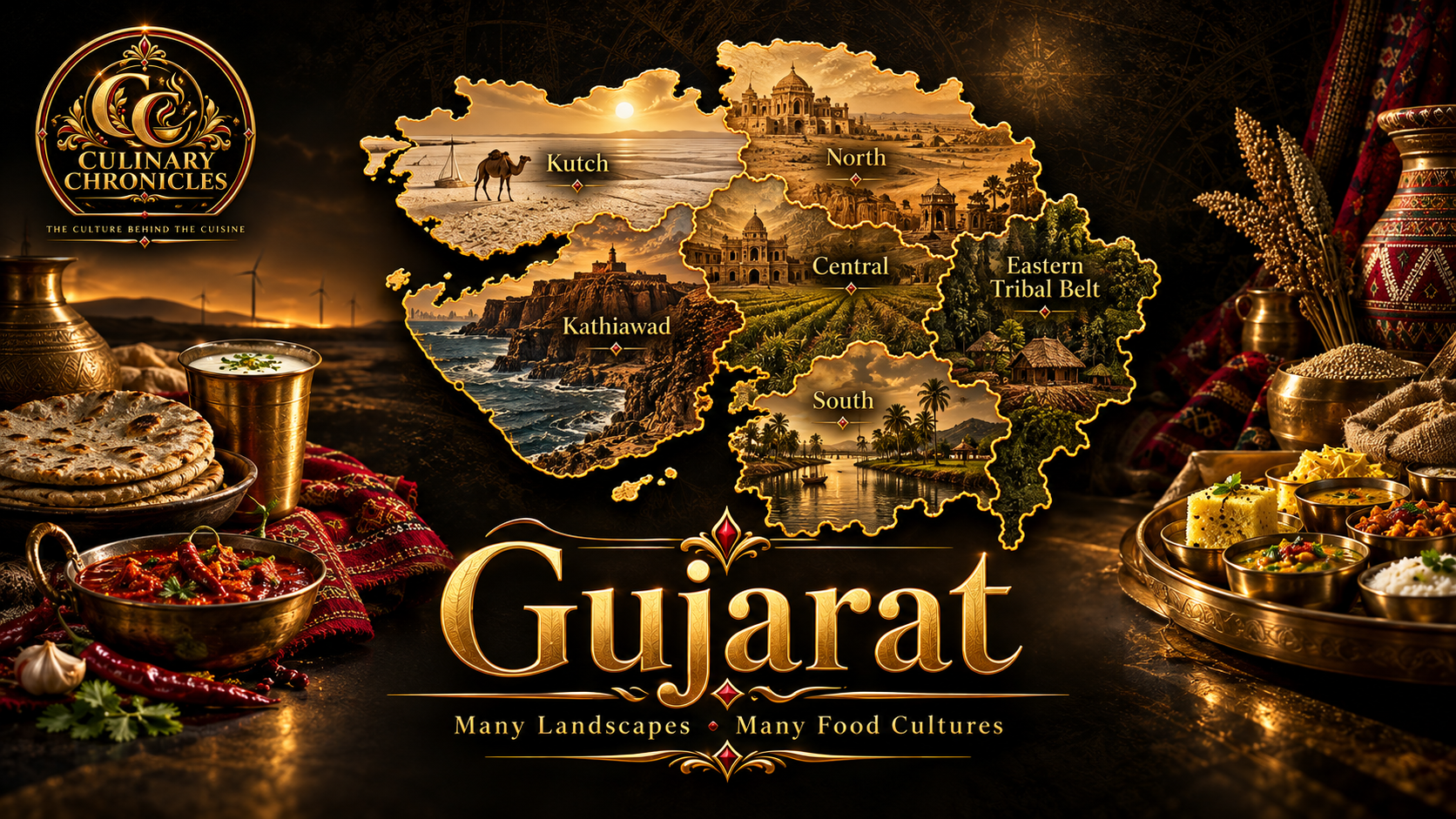 Gujarat Cuisine - Many Landscapes, Many Food Cultures