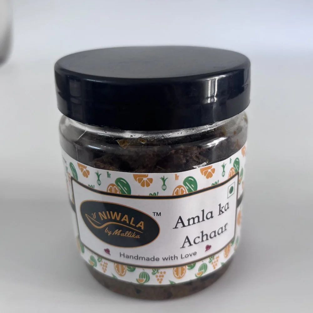 Jar of Niwala Amla ka Achaar