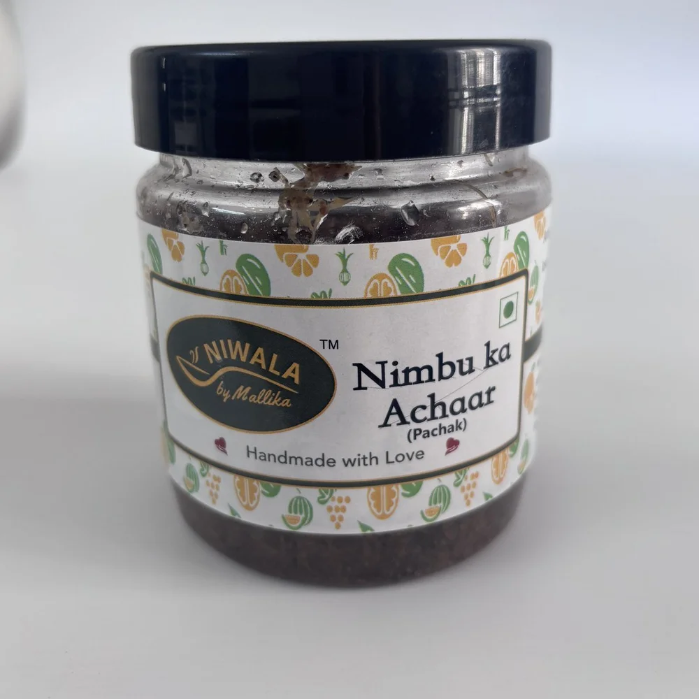 Jar of Niwala Nimbu ka Achaar