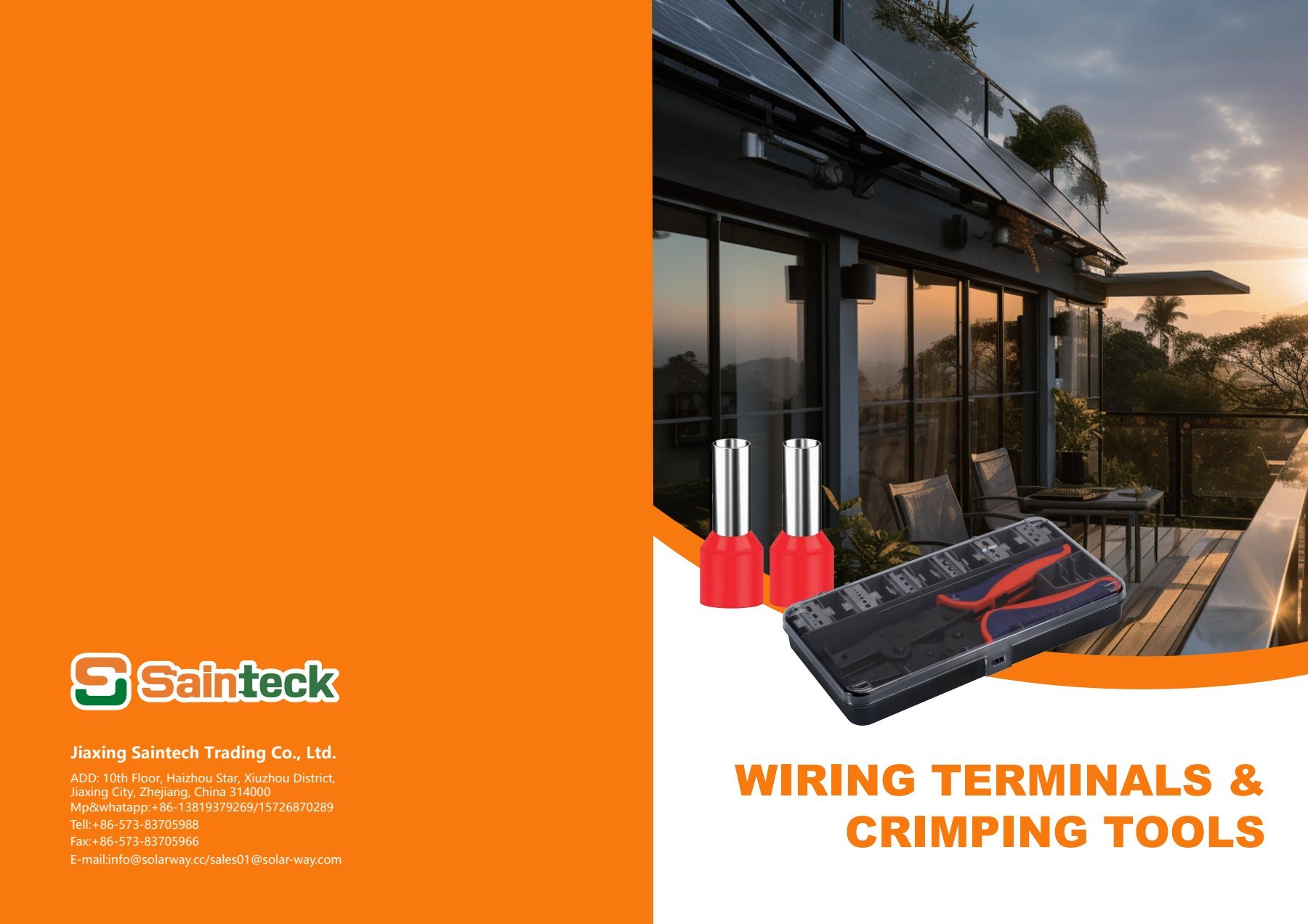 Wiring Terminals & Crimping Tools catalogue cover