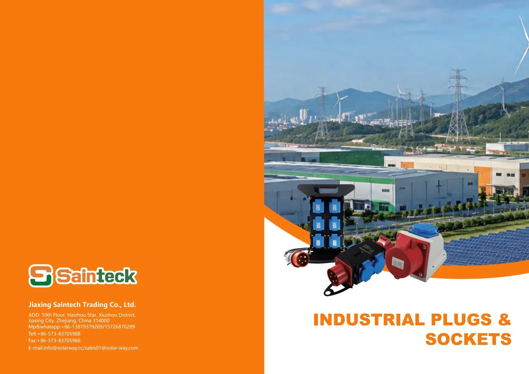 Industrial Plugs & Sockets catalogue cover