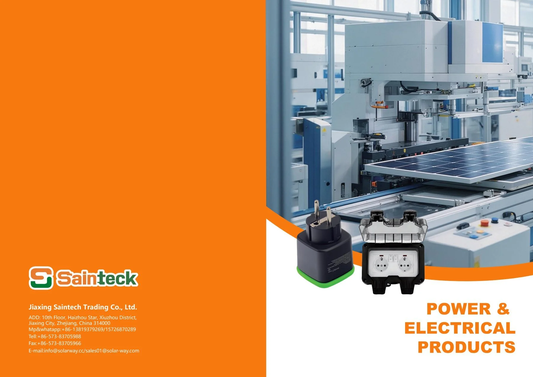 Power & Electrical Products catalogue cover