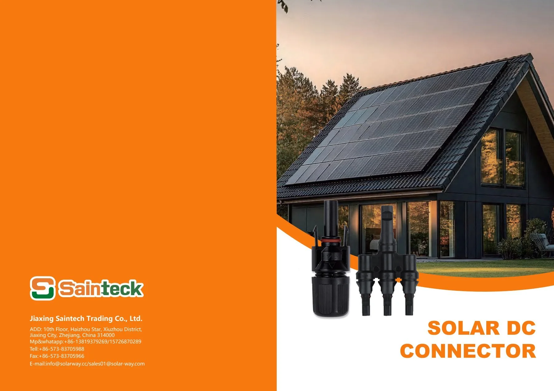 Solar DC Connectors catalogue cover