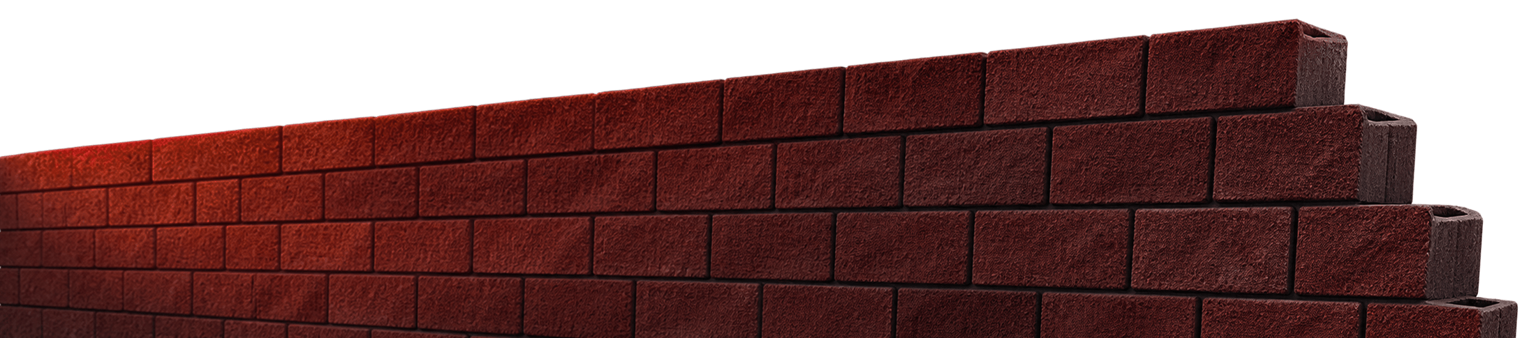 Red overlay for banner