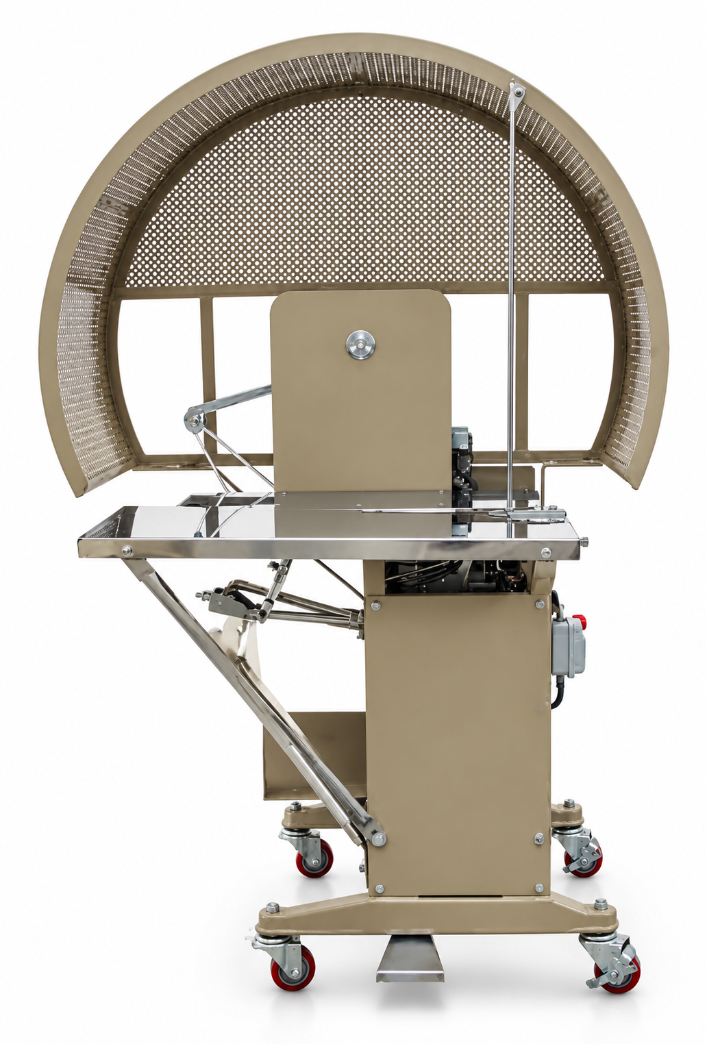 Fully automatic tying machine for bundling folded towels