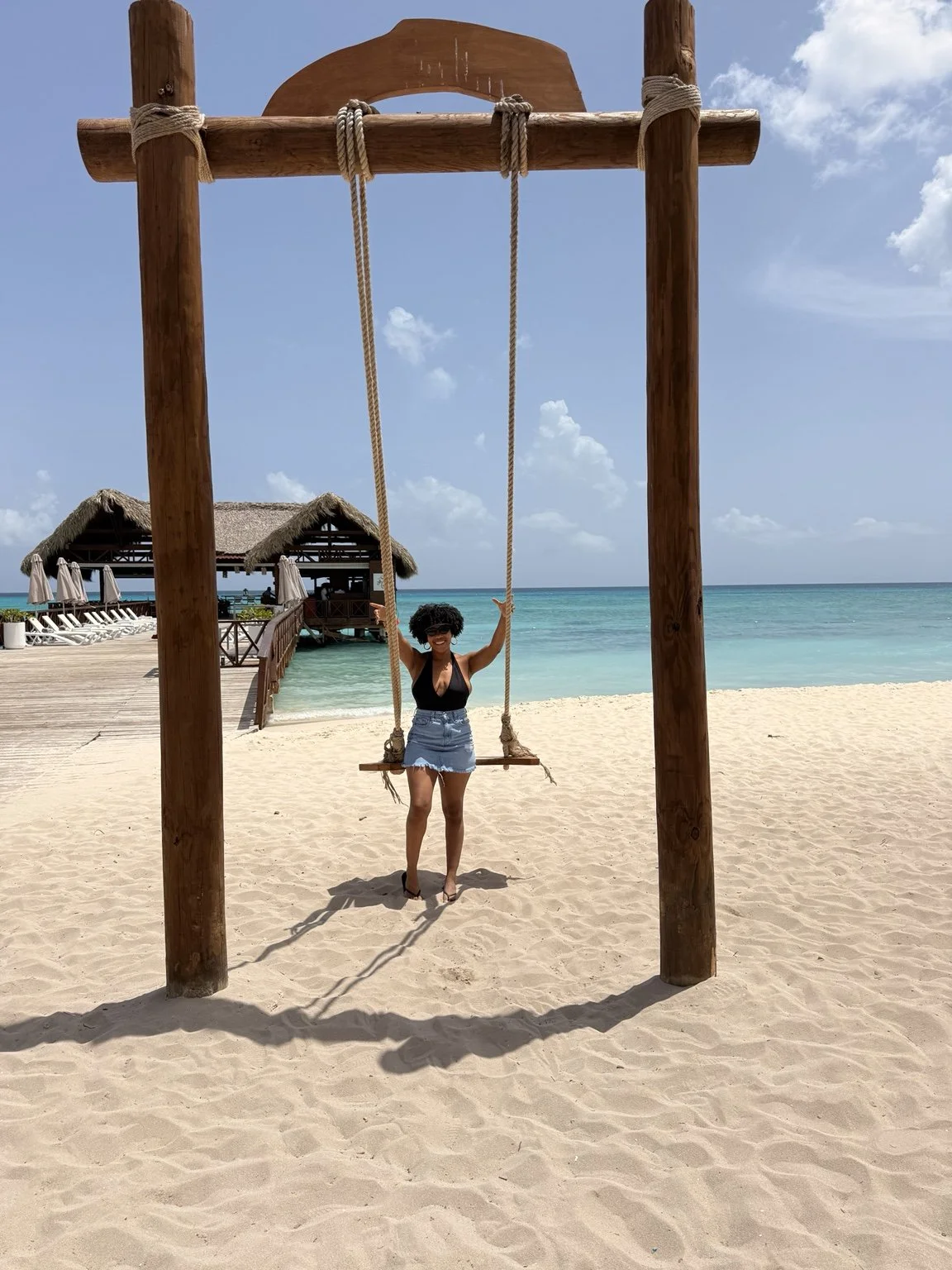 Ley at the beach